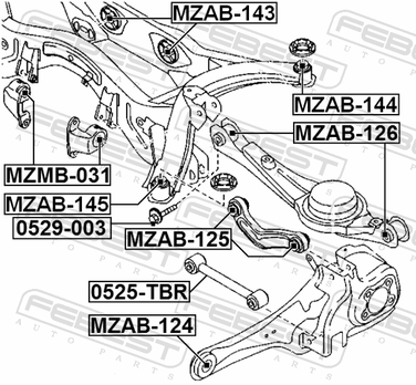 Febest 0529-003 Эксцентрик рычага - 2