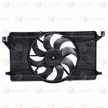 Luzar LFK 1038 Э/вентилятор охл. с кожухом для а/м Ford Focus II (05-) 1.4i/1.6i - 1