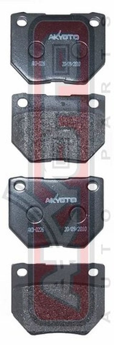 Akyoto AKD-0226 Колодки тормозные дисковые - 1