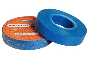 AIRLINE AIT-P-10 Изолента пвх, синяя, 15 мм*20 м - 1