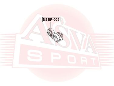 Asva NSBP-005 Ролик натяжной навесного оборудования | перед | - 2