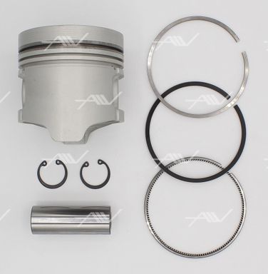 AUTOWELT PN-31040 Поршнекомплект mazda r2 d86.0 std 91- (с масляным - 1