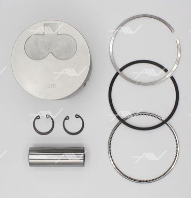 AUTOWELT PN-31040 Поршнекомплект mazda r2 d86.0 std 91- (с масляным - 5