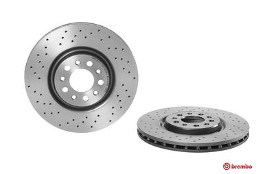 Brembo 09.9365.2X Диск тормозной Xtra | перед | - 2