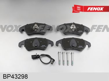 Fenox BP43298 Колодки тормозные дисковые | перед прав/лев | - 2