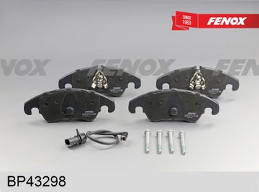 Fenox BP43298 Колодки тормозные дисковые | перед прав/лев | - 3