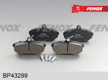Fenox BP43299 Колодки тормозные дисковые | перед прав/лев | - 3