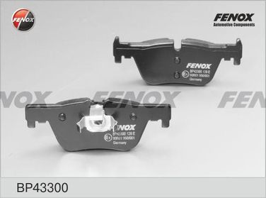 Fenox BP43300 Колодки тормозные дисковые | зад прав/лев | - 1