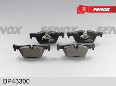 Fenox BP43300 Колодки тормозные дисковые | зад прав/лев | - 3