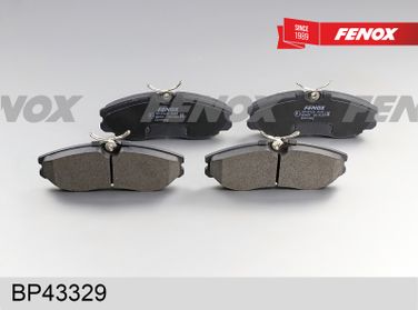 Fenox BP43329 Колодки тормозные дисковые | перед прав/лев | - 3