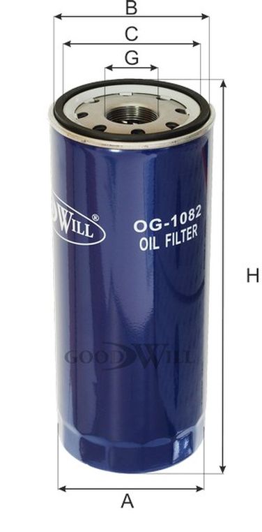GoodWill OG 1082 Фильтр масляный HCV - 2