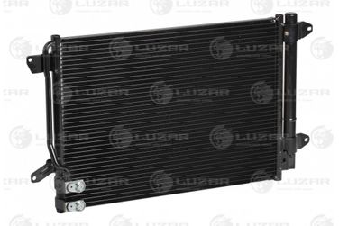 Luzar LRAC 18L3 Радиатор кондиц. с ресивером для а/м VW Jetta (11-) - 2
