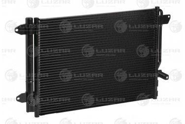 Luzar LRAC 18L3 Радиатор кондиц. с ресивером для а/м VW Jetta (11-) - 3