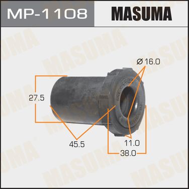 Masuma MP1108 Втулка рессорная masuma rear l200 ka4t, kb4t lo - 1