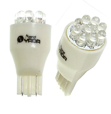 Nord Yada 900297 Светодиод 12V w16w 2,1x9,5d (осв.ном.зн,габар.) б/ц белый (yada) - 2