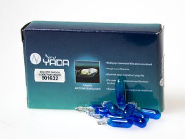 Nord Yada 901632 Лампа w1.2w 12V 1.2w (синие) - 1