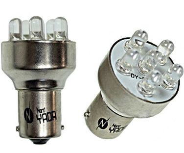 Nord Yada 901973 Cветодиод 12V S25 (9 smd) BAY15d белый 0.79w 33.76lm - 1