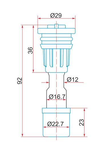 SAT STZL0118T08 Наконечник катушки зажигания - 1