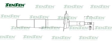 SENSEN 42141213 Амортизатор пер.лев. bmw, 5 touring (e39), 5 седан - 1