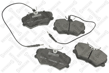 Stellox 273 002B-SX Колодки диск. п. с антискр. пл. Peugeot | перед | - 2