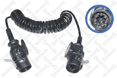Stellox 88-01602-SX Кабель спиральный EBS 7/7 полюс. l=4500 HCV - 2