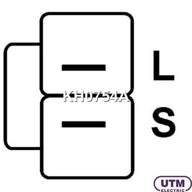 UTM KH0754A Диодный мост генератора+регулятор - 3