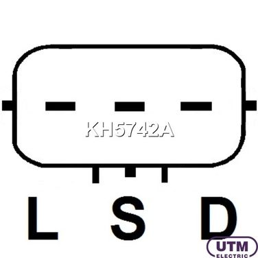 UTM KH5742A Регулятор+диодный мост генератора - 3