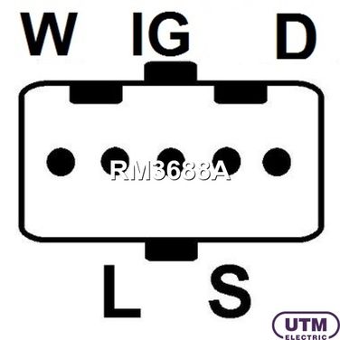UTM RM3688A Регулятор генератора - 3