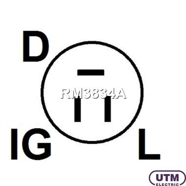 UTM RM3834A Регулятор генератора - 3