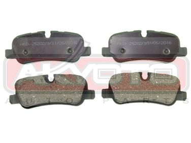 Akyoto AKD-25202 Колодки тормозные дисковые задние - 1