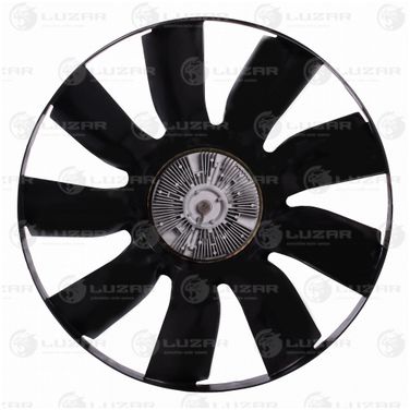 Luzar LVC 0704 Муфта вязкостная для а/м камаз 6520 с дв.740.50, 740-51 (07-) (с крыльчаткой) d 704мм, 9 лопастей - 1