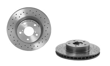 Brembo 0956731X Диск тормозной передний df3091 (260x24) 5 отв | перед | - 2