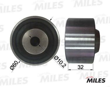 Miles AG02013 Ролик ремня ГРМ mitsubishi galant/hyundai santa fe/sonata 1.6-2.4 - 1