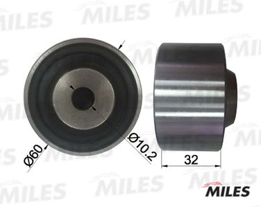 Miles AG02013 Ролик ремня ГРМ mitsubishi galant/hyundai santa fe/sonata 1.6-2.4 - 2