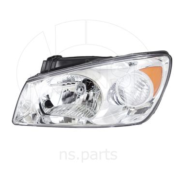 NSP NSP02921012F020 Фара левая KIA Cerato i (03-06) (4pin) - 1