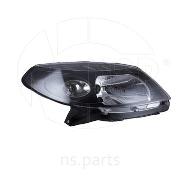 NSP NSP07260104793R Фара правая renault Sandero i (черная) - 1