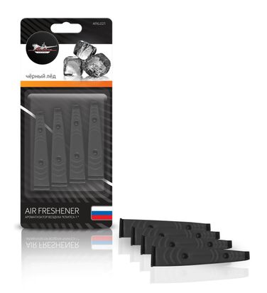 AIRLINE AFKL021 Ароматизатор в дефлектор Клипса-1 черный лед - 1