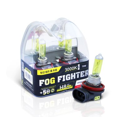 AVANTECH AB3008 Лампа высокотемпературная H8 12V 35W (70w) 3000k, комплект 2 шт. - 3