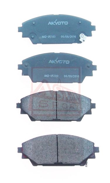 Akyoto AKD-05103 Колодки тормозные дисковые передние - 1