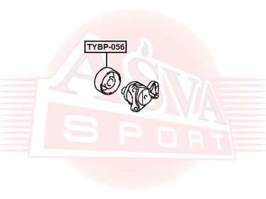 Asva TYBP-056 Ролик натяжной навесного оборудования | перед | - 2