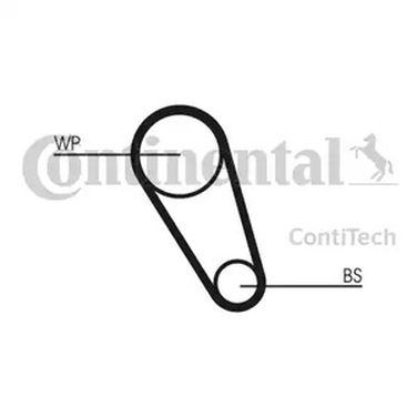 Contitech CT1195 Ремень ГРМ - 1