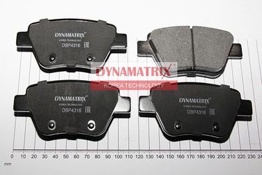 DYNAMATRIX DBP4316 Комплект колодок для дисковых тормозов | зад | - 1