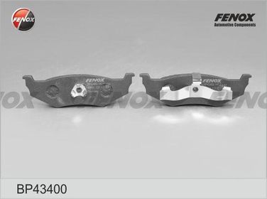 Fenox BP43400 Колодки тормозные дисковые | зад прав/лев | - 1