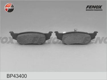 Fenox BP43400 Колодки тормозные дисковые | зад прав/лев | - 2