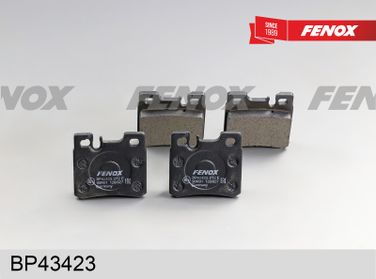 Fenox BP43423 Колодки тормозные дисковые | зад прав/лев | - 3