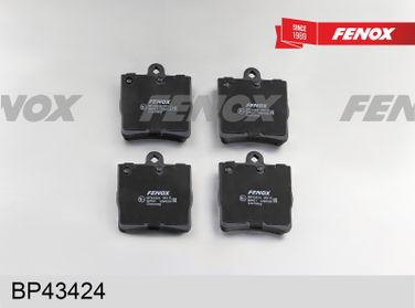 Fenox BP43424 Колодки тормозные дисковые | зад прав/лев | - 2