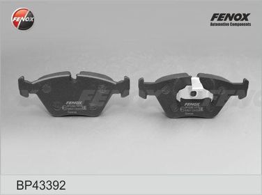 Fenox BP43392 Колодки тормозные дисковые | перед прав/лев | - 1
