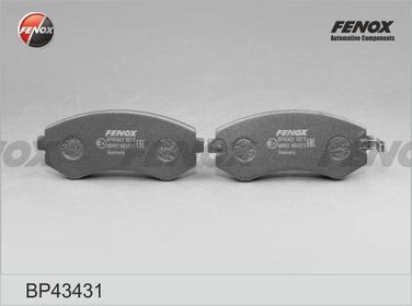 Fenox BP43431 Колодки тормозные дисковые | перед прав/лев | - 1