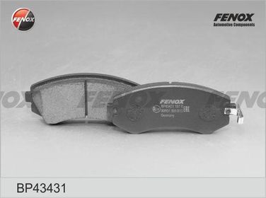 Fenox BP43431 Колодки тормозные дисковые | перед прав/лев | - 2