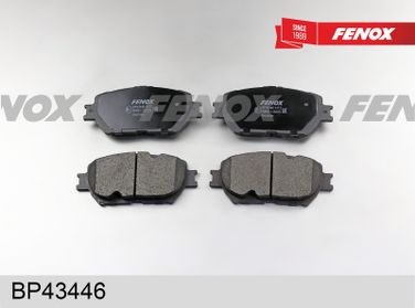 Fenox BP43446 Колодки тормозные дисковые | перед прав/лев | - 3